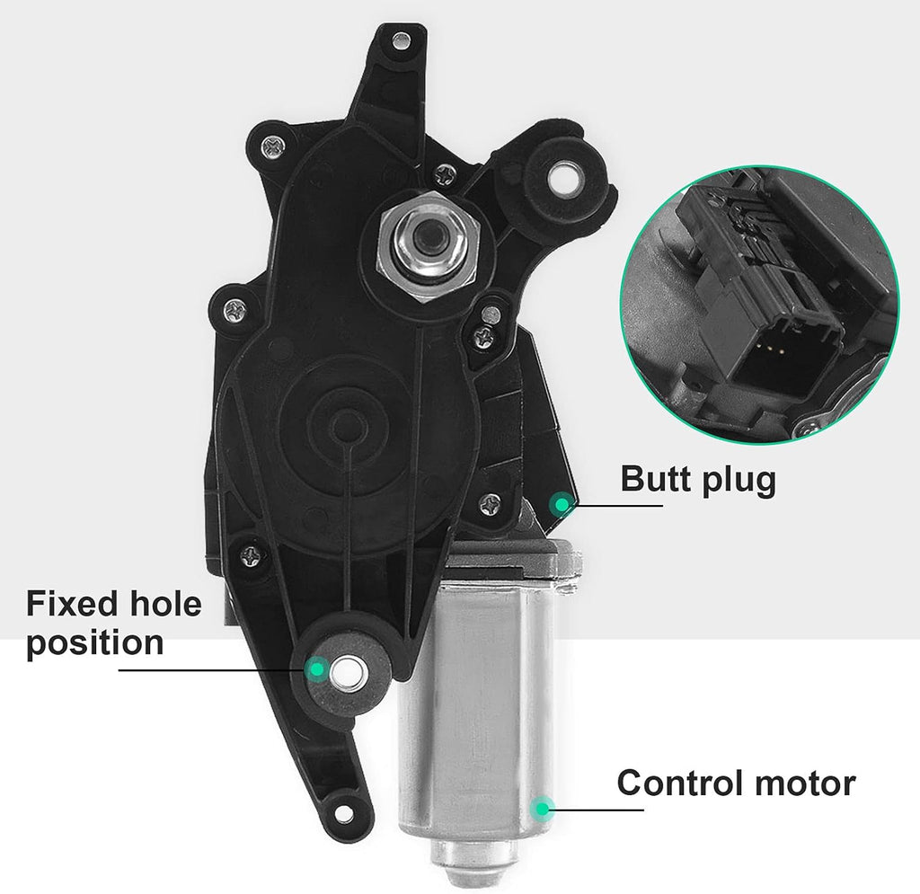 Windshield Wiper Motor Rear Pack of 2 T742097