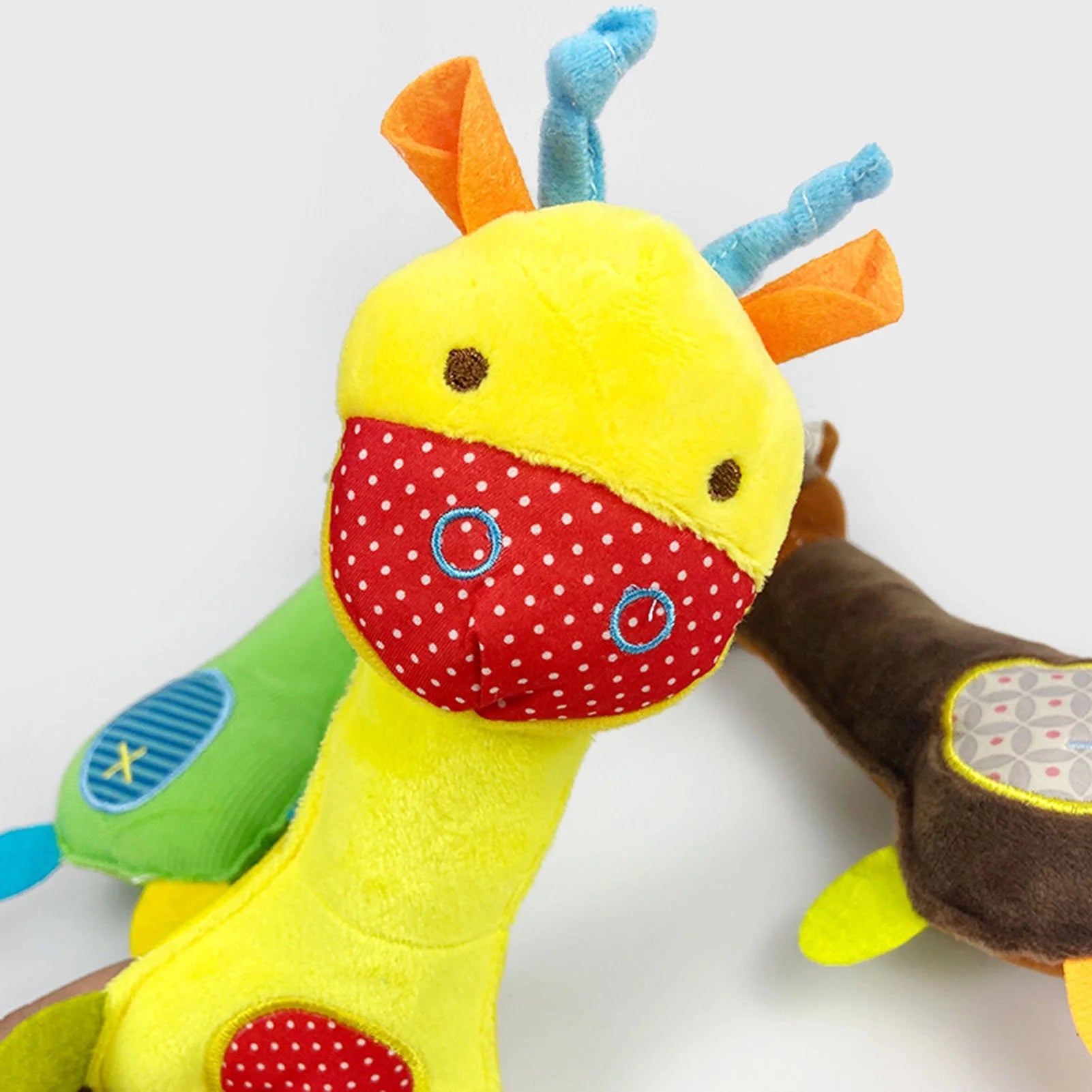 Squeaky Dog Toys Plush Cartoon Dolls E5135