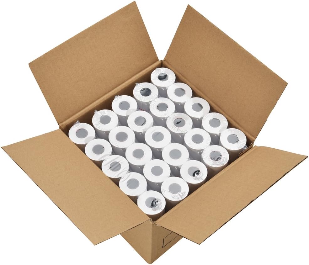 50 Rolls 2 1/4 x 165' Thermal Paper Receipt Paper P6989