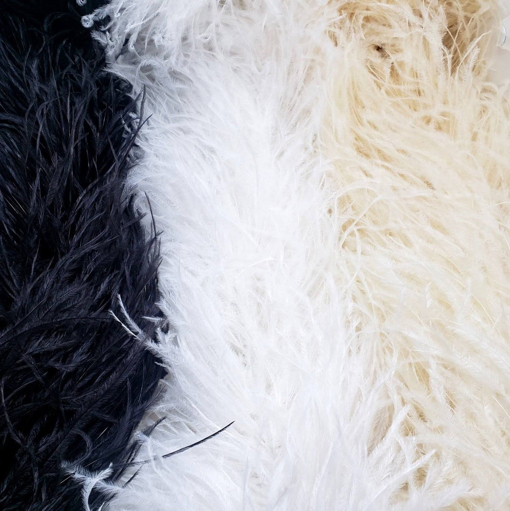 6 Ply Hot Pink Ostrich Feather Boa U5348