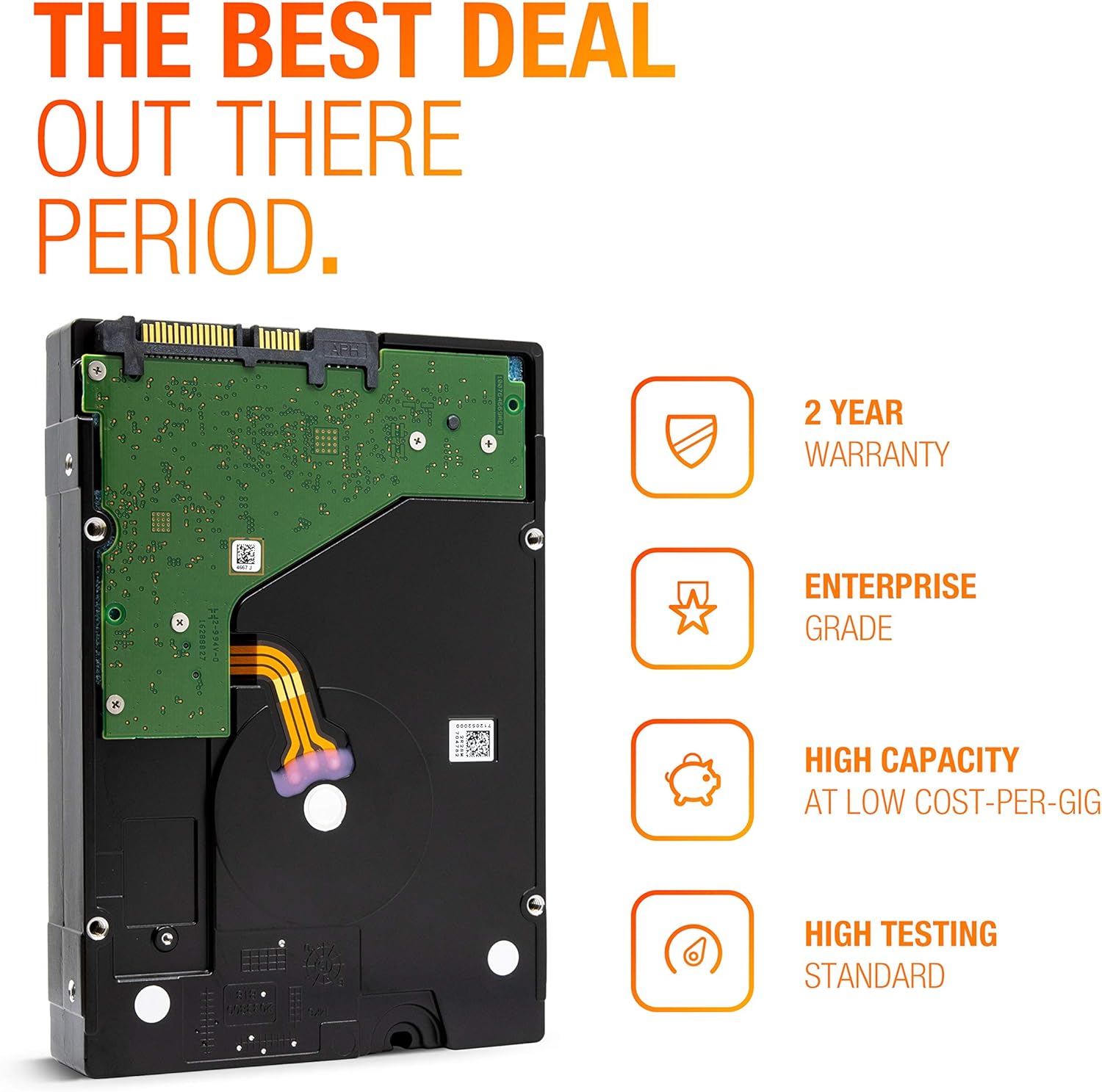 6TB 7200 RPM SATA 6Gb/s 3.5-Inch Hard Disk Drive F258737