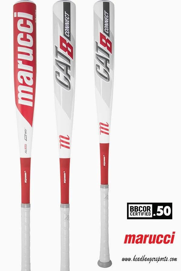 Cat8 Connect BBCOR Baseball Bat (-3) U25688