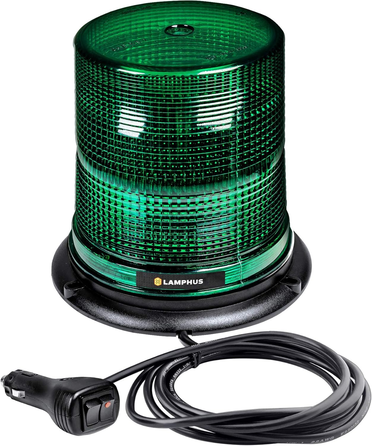 5" 12W Blue LED Beacon Warning Strobe Light, Pack of 2 K164