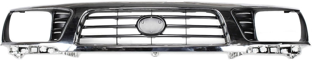 Chrome Shell Grille with Painted Black Insert R738689
