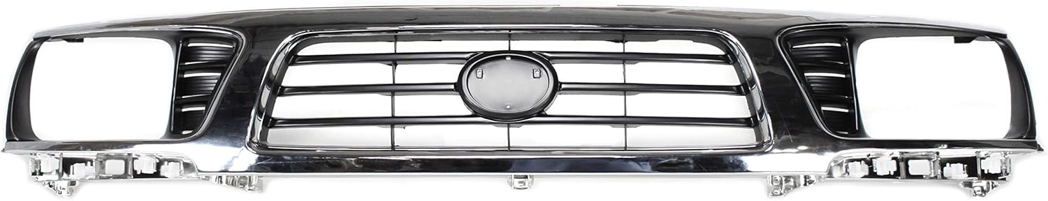 Chrome Shell Grille with Painted Black Insert R738689