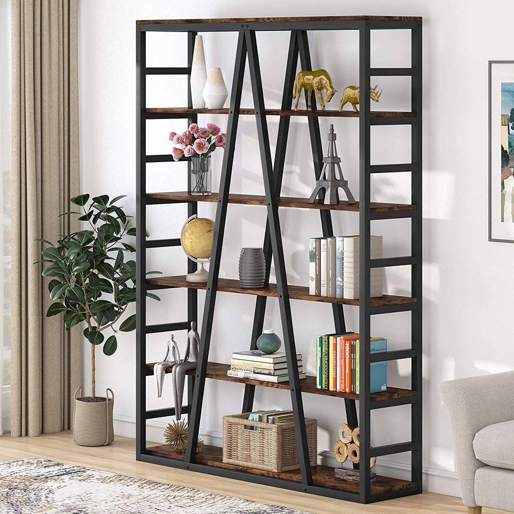 White Open Bookshelf B97825