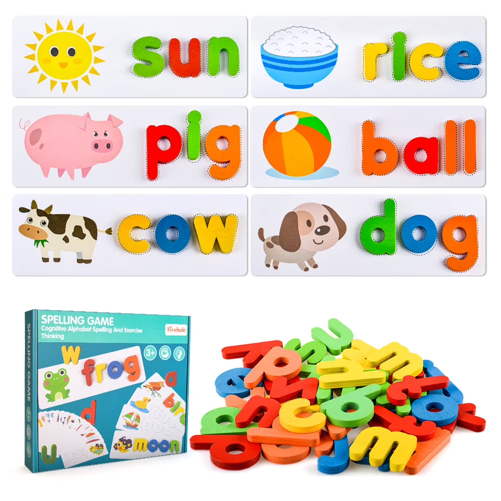Toddlers Preschool Learning Toys Alphabet Spell Educational Game Toy R269278