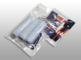 LDPE Lay Flat Poly Bag, 4 mil, Pk1000 E414907