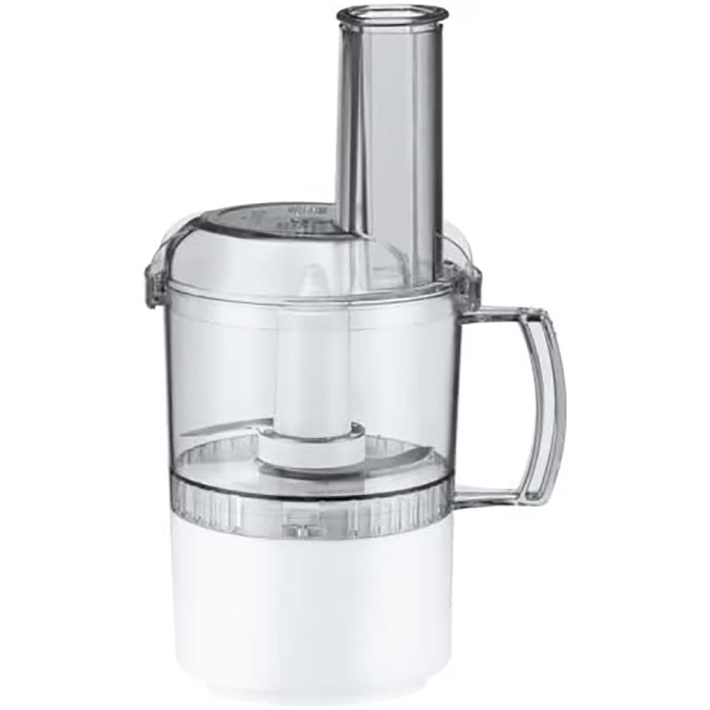 White Food-Processor Attachment for Stand Mixer D6586