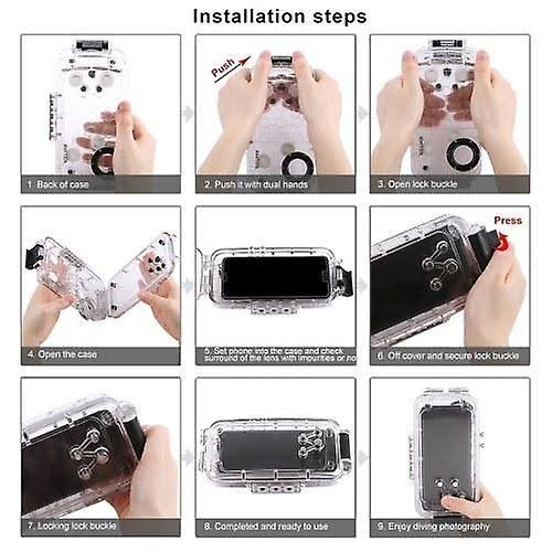 Diving Waterproof Case Smartphone Protective Cover N46698
