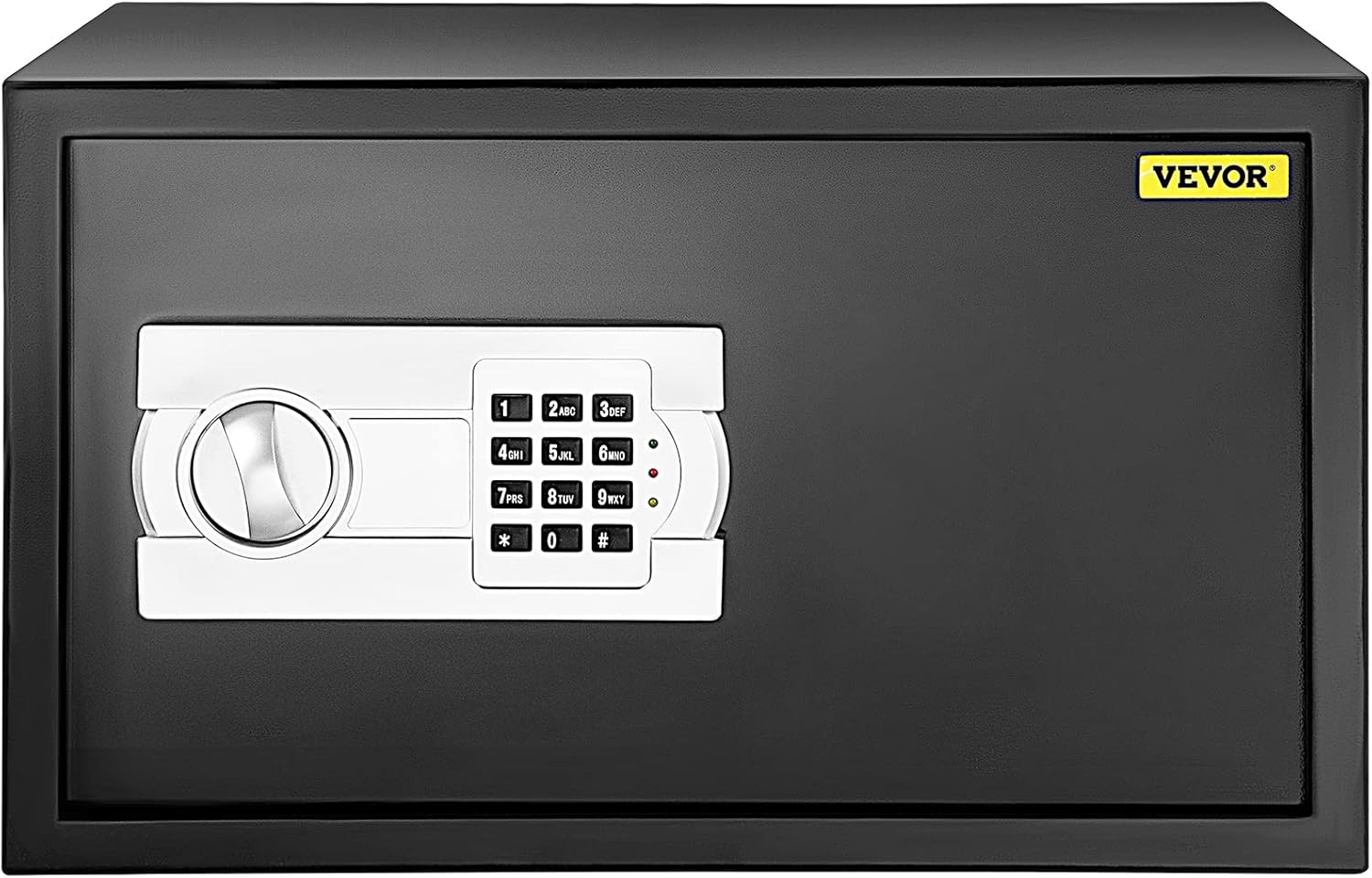 1.7 Cubic Feet Carbon Steel Electronic Code Lock Depository Safe with Deposit Slot and Two Emergency Keys K828