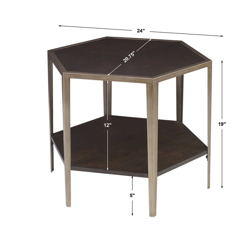 Geometric Accent Table Y6176