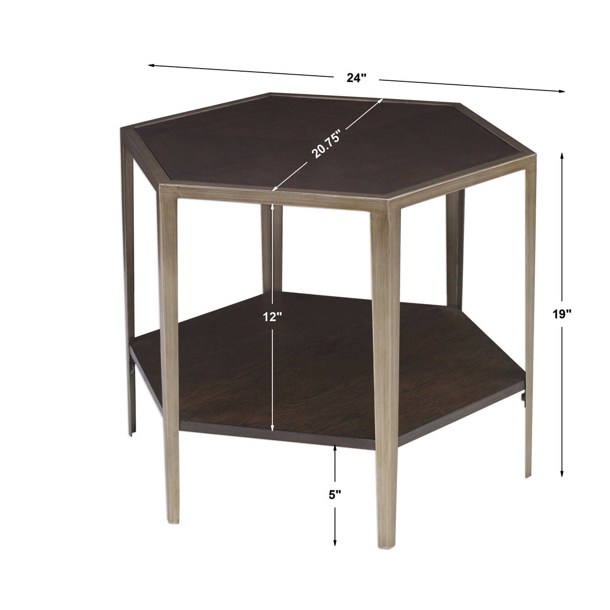 Geometric Accent Table Y6176