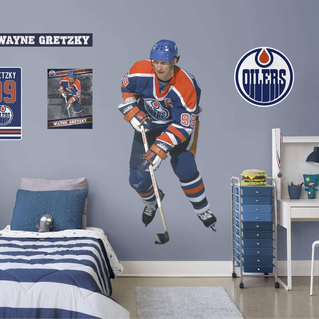 Life-Size NHL Wall Decal with 2 Wall Decals N1235