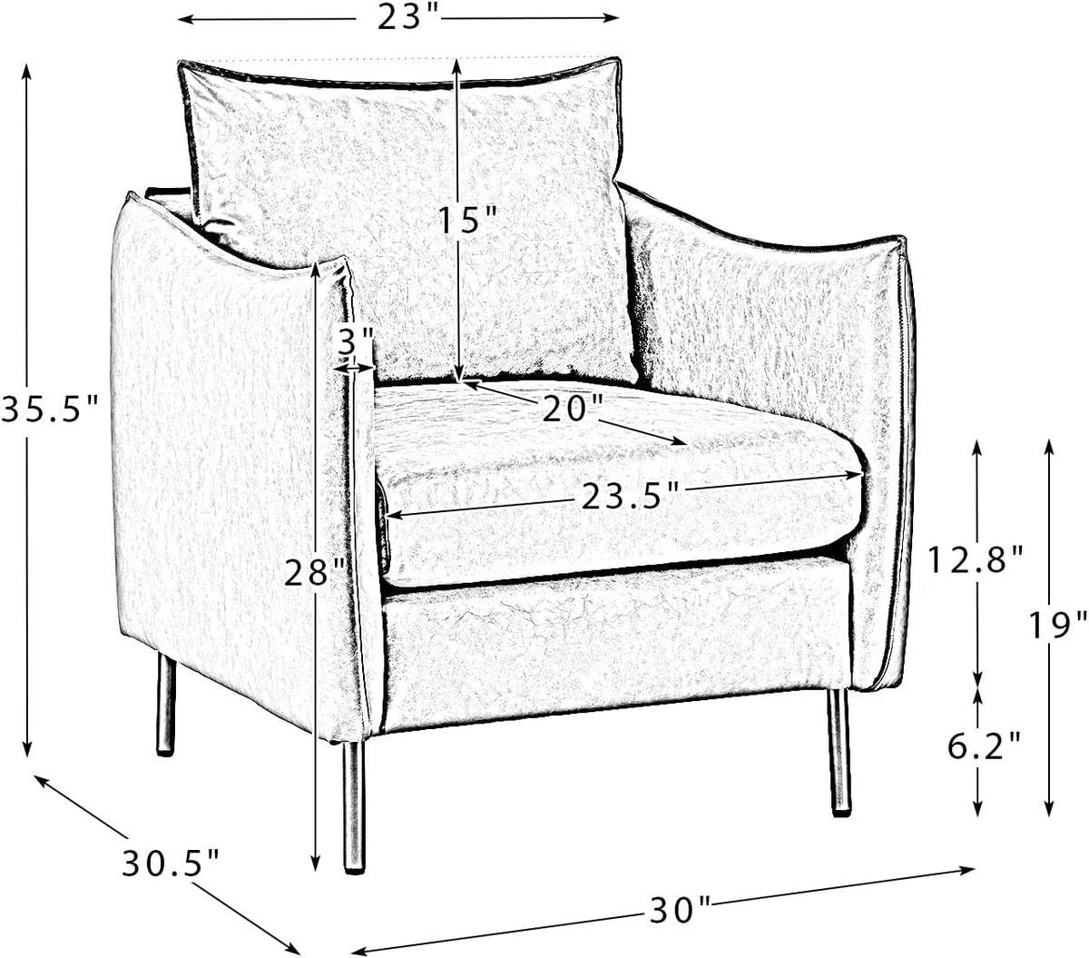 Camel Vintage Armchair Set Of 2 X676402