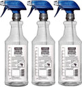 32oz 3-Pack Chemically Resistant Spray Bottles G77012