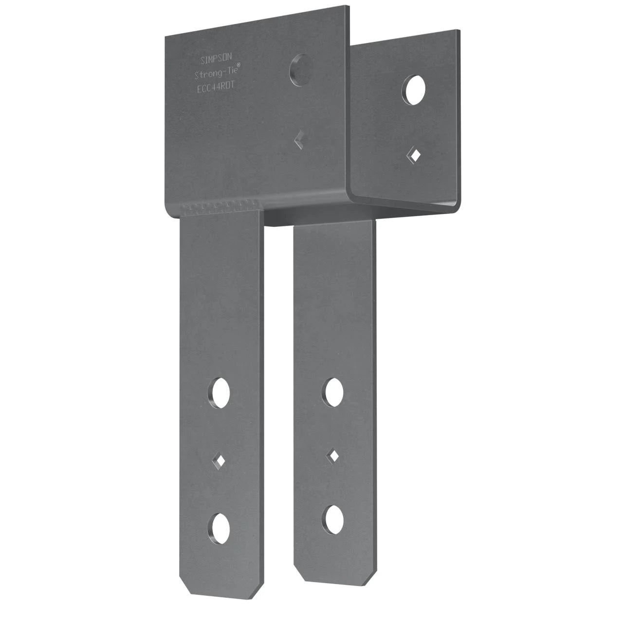 Gray Painted Steel End Column Cap G14000