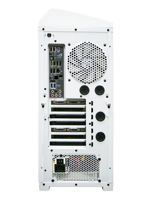 White ATX Full Tower Case Z725