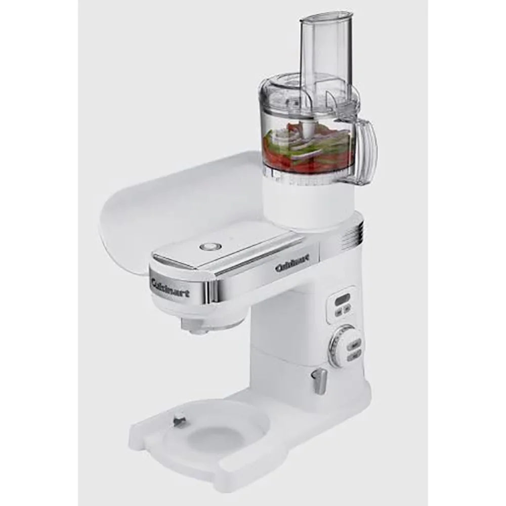 White Food-Processor Attachment for Stand Mixer D6586