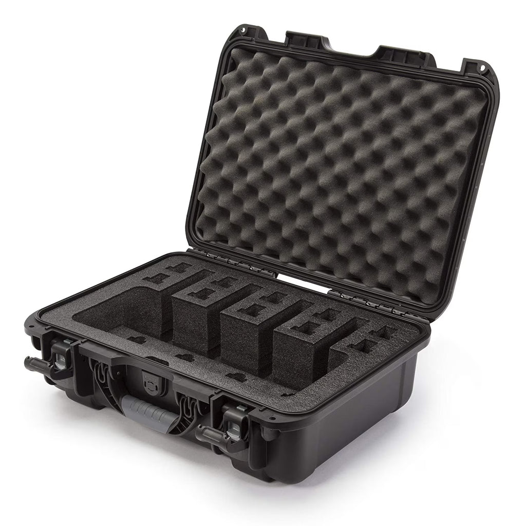 Black Waterproof Gun Case with Custom Foam Insert O507