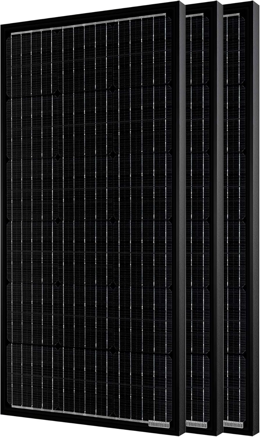 600 Watt Black Mono RV Solar Panel D35310