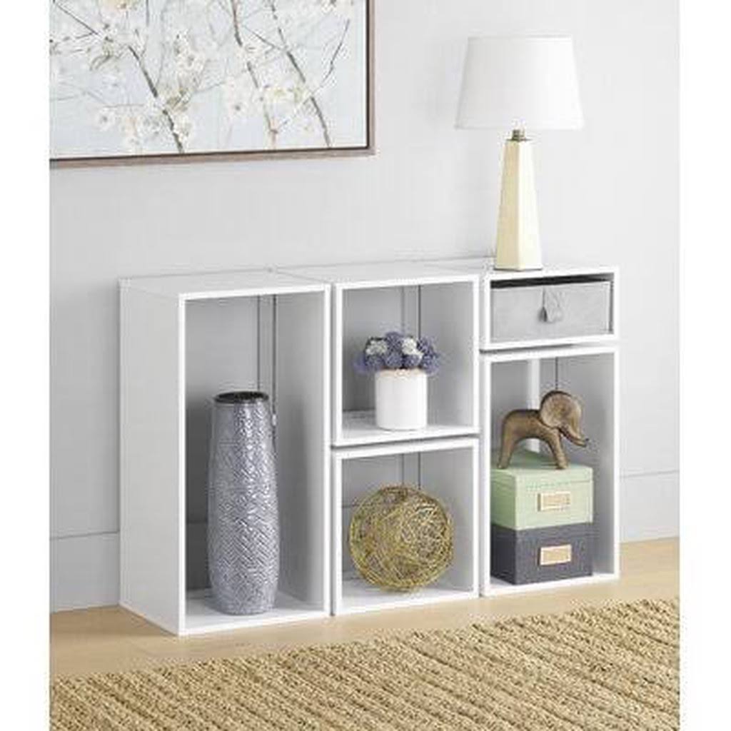 White 5-Piece Cube Organizer C154