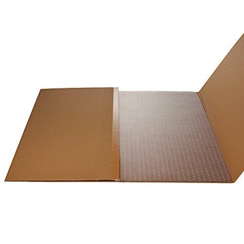 Clear Rectangle Chair Mat for Med Pile Carpet P72413