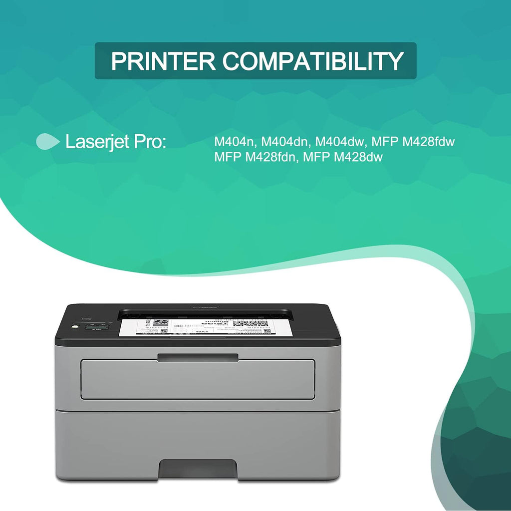 Black 2-Pack Compatible Toner Cartridge for HP 58A CF258X P387796