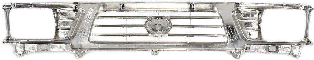 Chrome Shell Grille with Painted Black Insert R738689