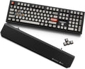 Wireless Mechanical Keyboard with Kaihl Box Switch, 108-key Typewriter Keyboard with Wrist Rest F681