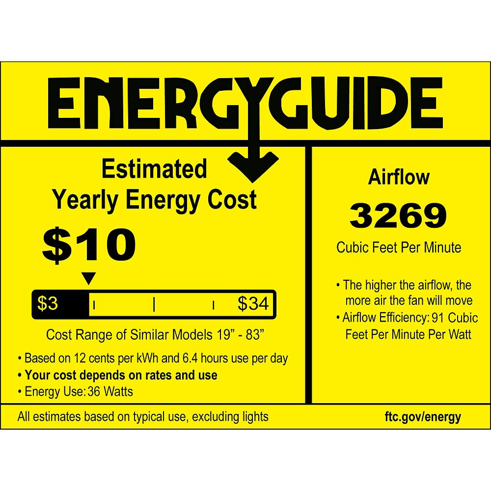 52 inch Brushed Nickel LED Ceiling Fan Y639632