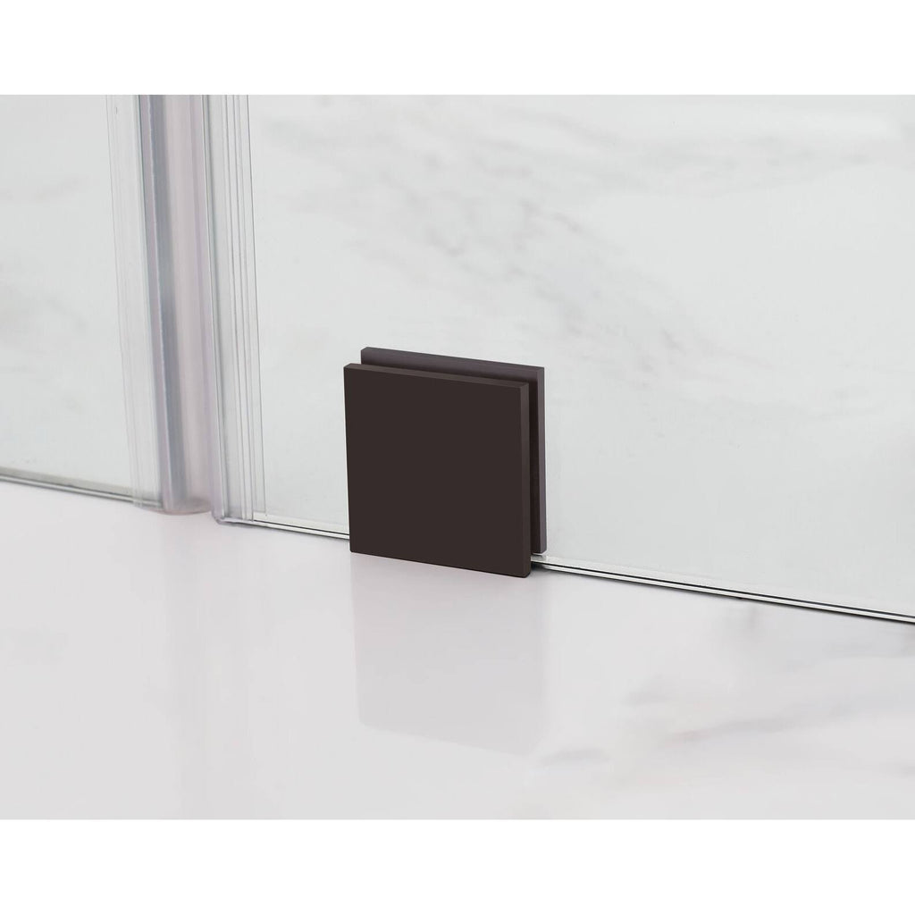 Chrome Frameless Square Shower Enclosure Z21256