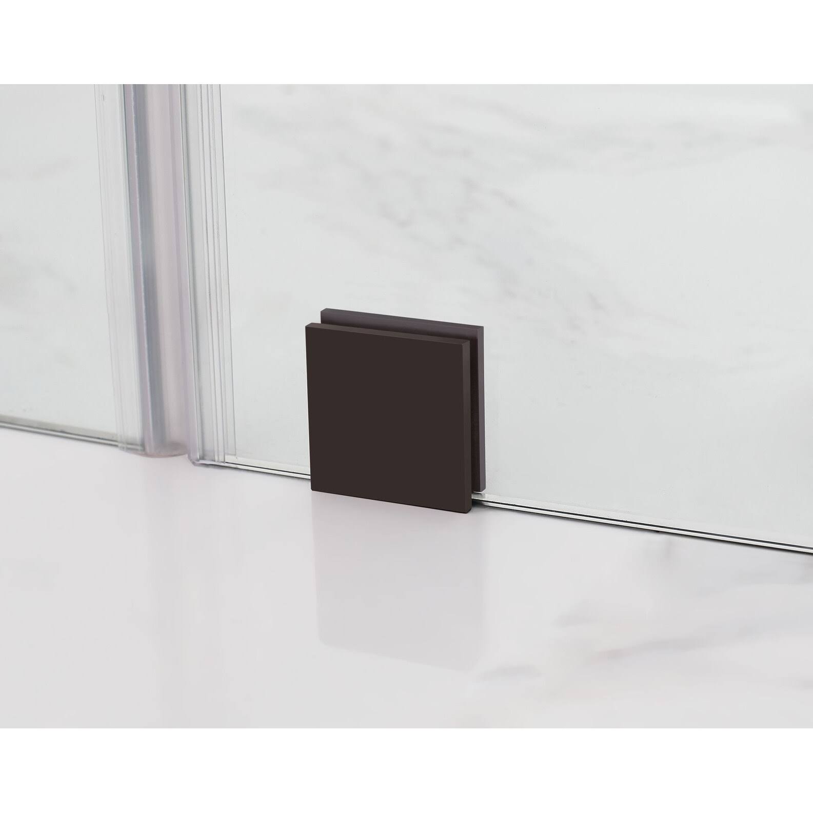 Chrome Frameless Square Shower Enclosure Z21256