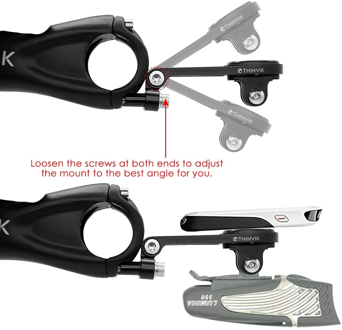 CNC Aluminum Alloy Bike Computer Mount R116