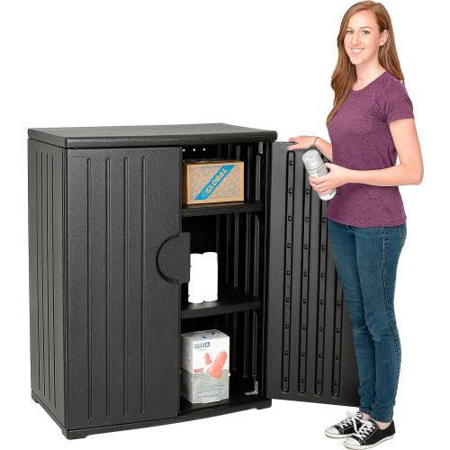 Black Storage Cabinet Z53216
