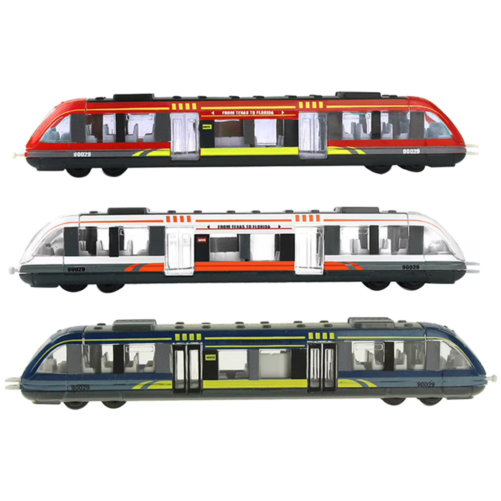 3pcs Simulation Electric Train Toy D80806