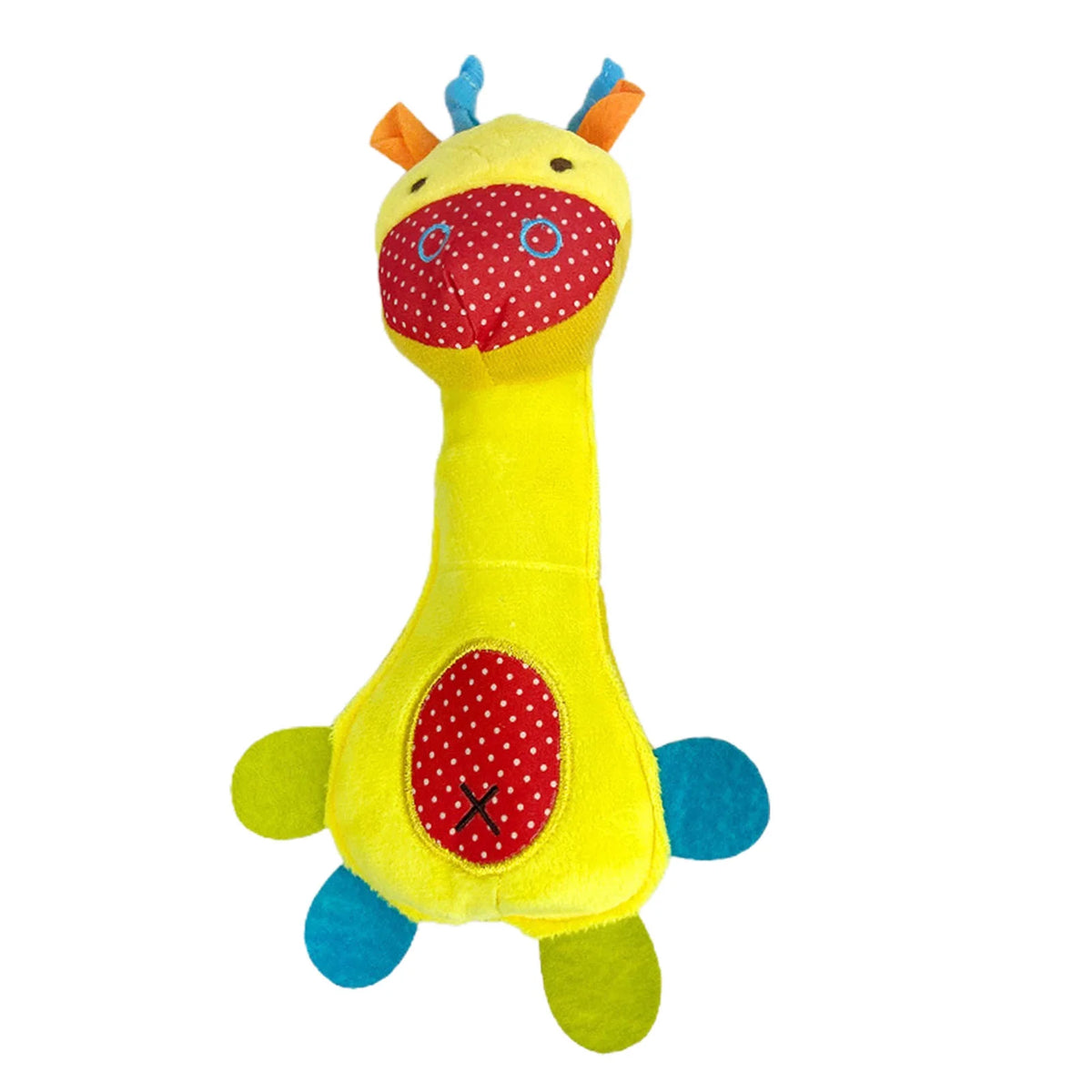 Squeaky Dog Toys Plush Cartoon Dolls E5135