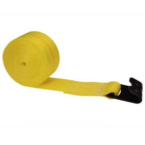 4x22x27 Winch Strap with Flat Hook Box (10 PK) F3369