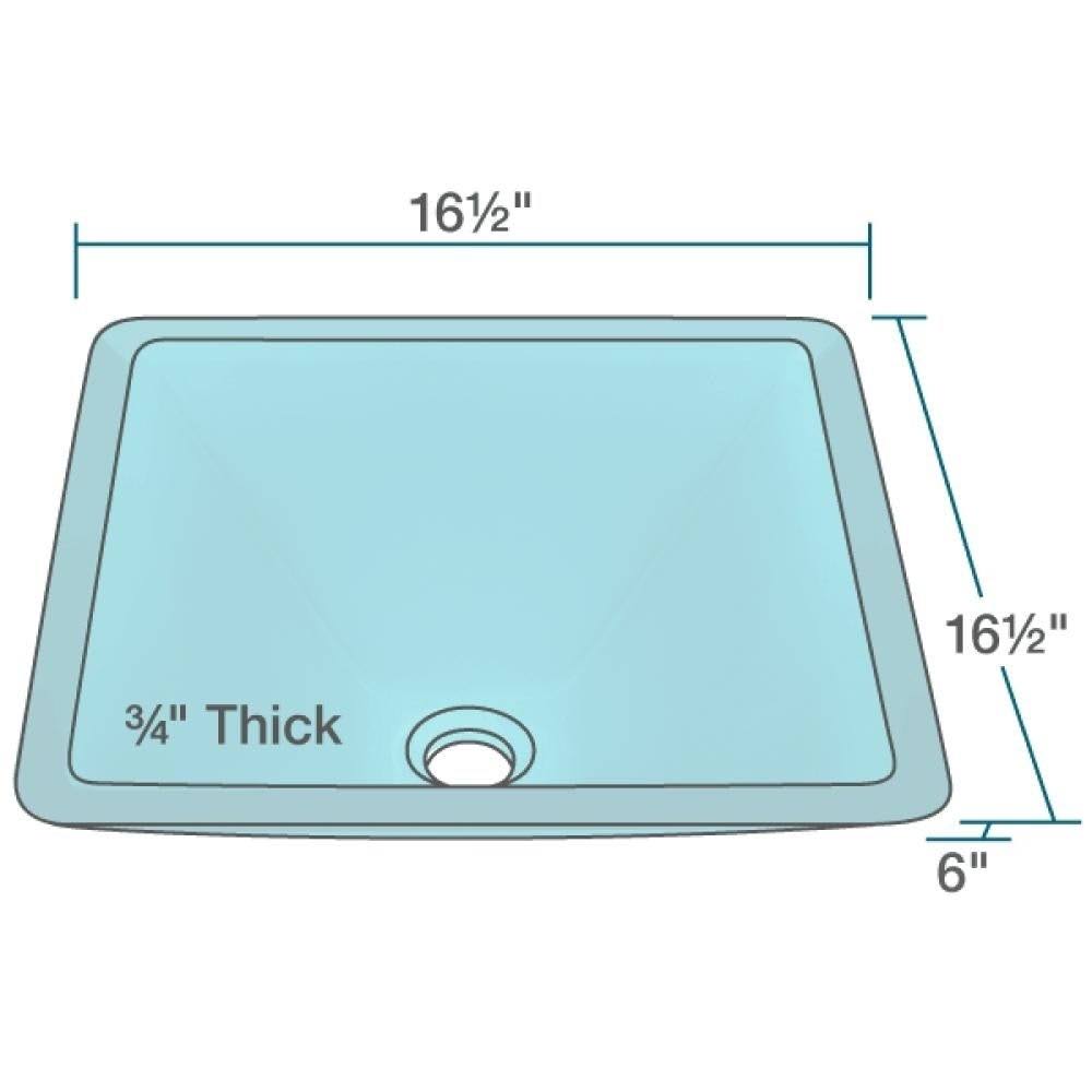 Turquoise/Brushed Nickel Vessel Sink K4814