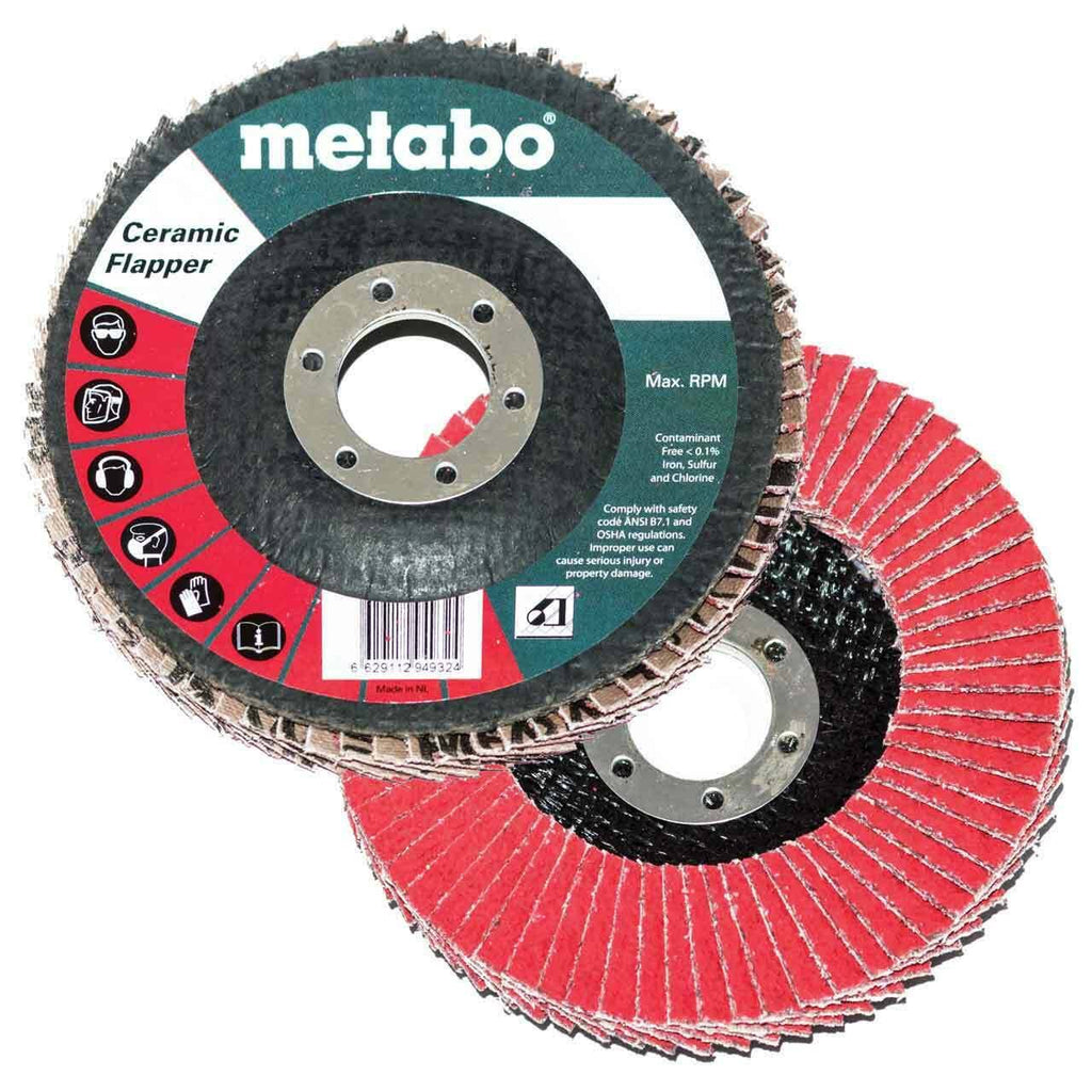 40 Grit Ceramic Flap Discs 10 Pack N5018