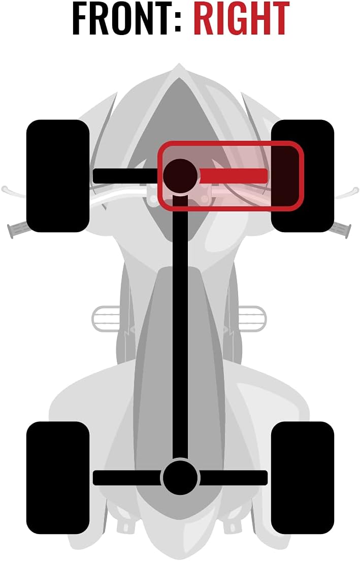 Front Right Axle for Can-Am Outlander 1000 4X4 K454