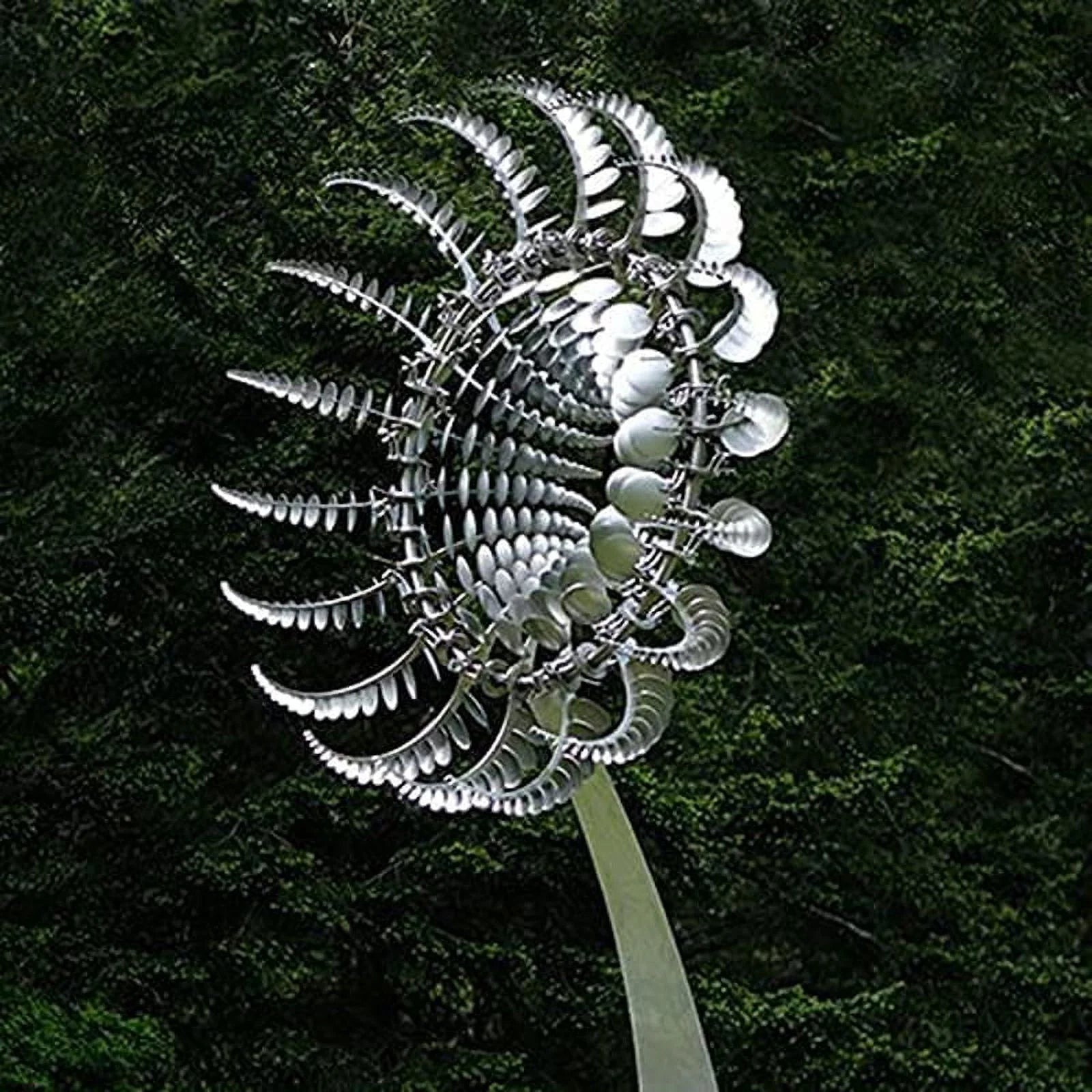 Kinetic Metal Wind Spinner for Patio Garden Decorations F1510