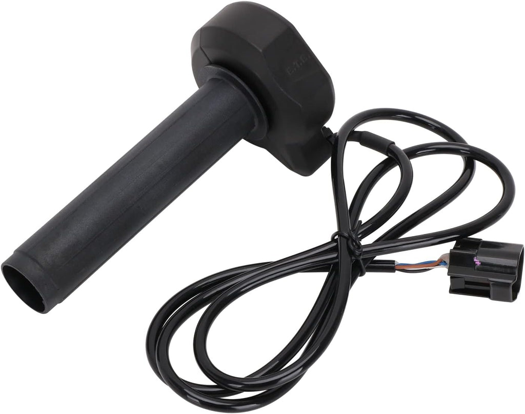 Aluminum + Plastic Motorcycle Throttle Grip U65392