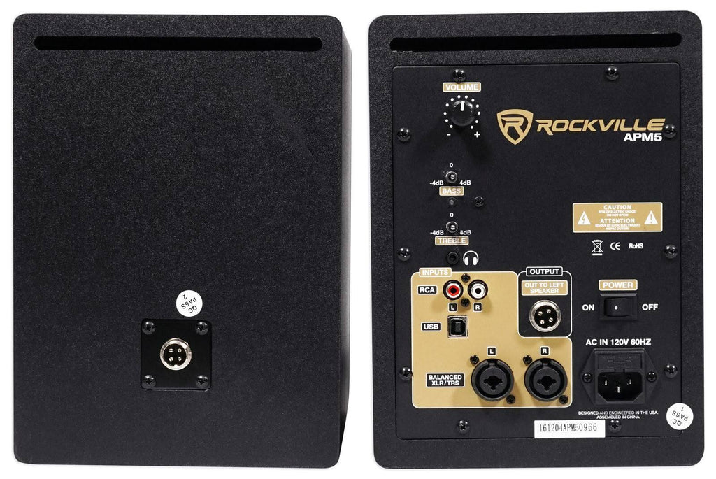 2-Way Powered USB Studio Monitor Speakers with Pads N690031