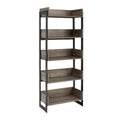 Gray Wash Box Shelf Bookcase U67712