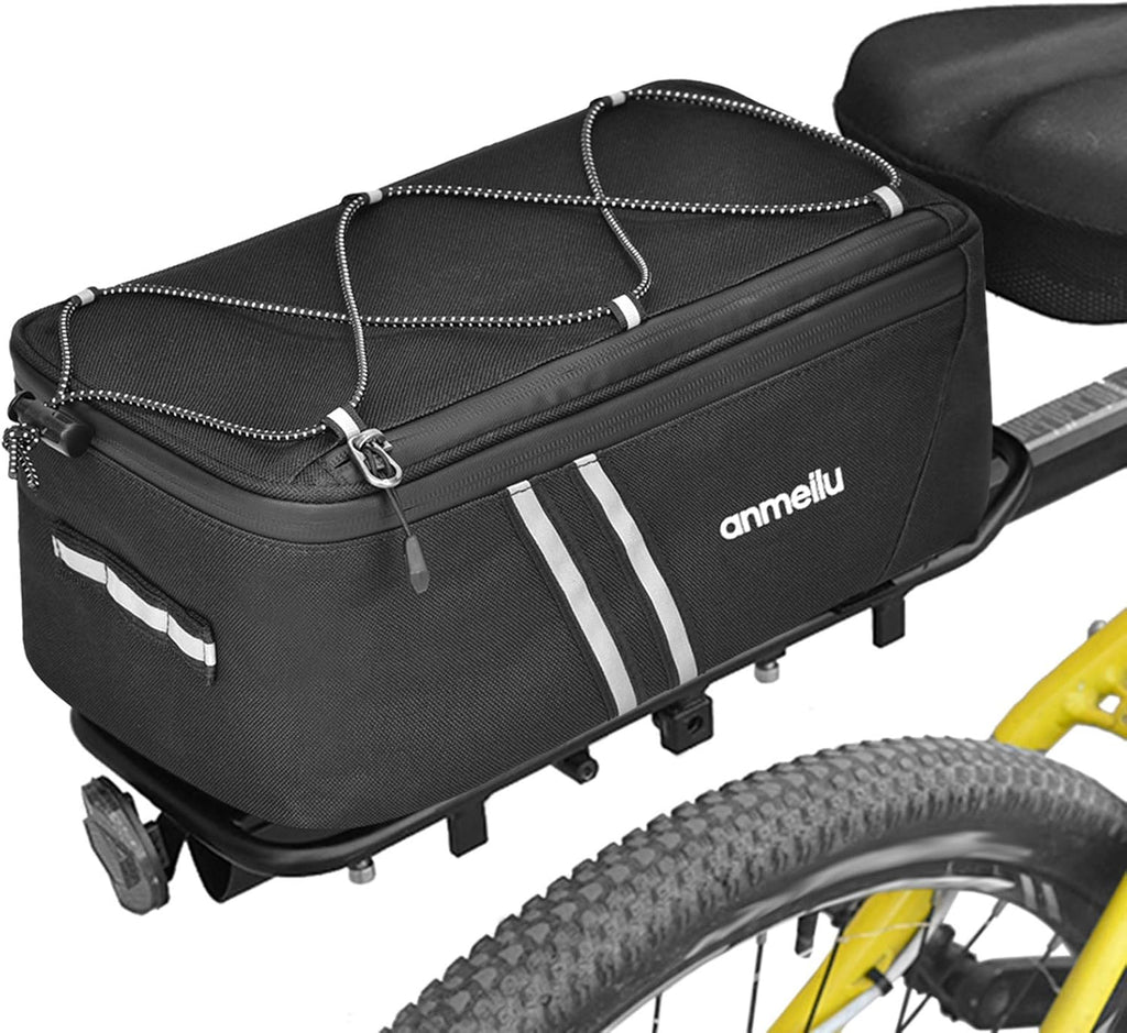 Water Resistant Bike Trunk Bag with Rain Cover X742131