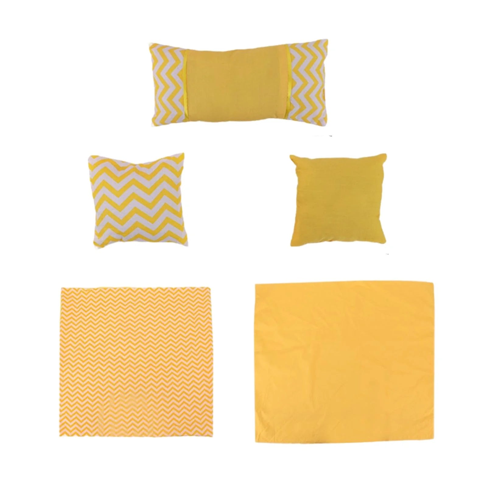 Yellow 18 inch Doll Bedding Set L384185