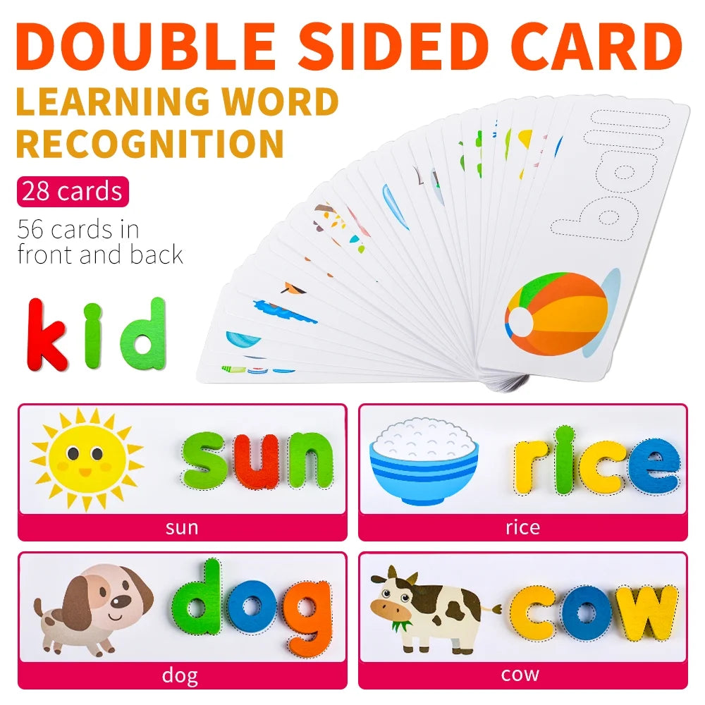 Toddlers Preschool Learning Toys Alphabet Spell Educational Game Toy R269278