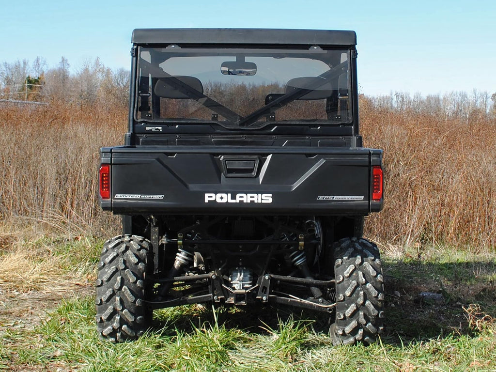 Rear Windshield for Polaris Ranger 900 Crew, 1/4 Thick Light Tint Polycarbonate M117446