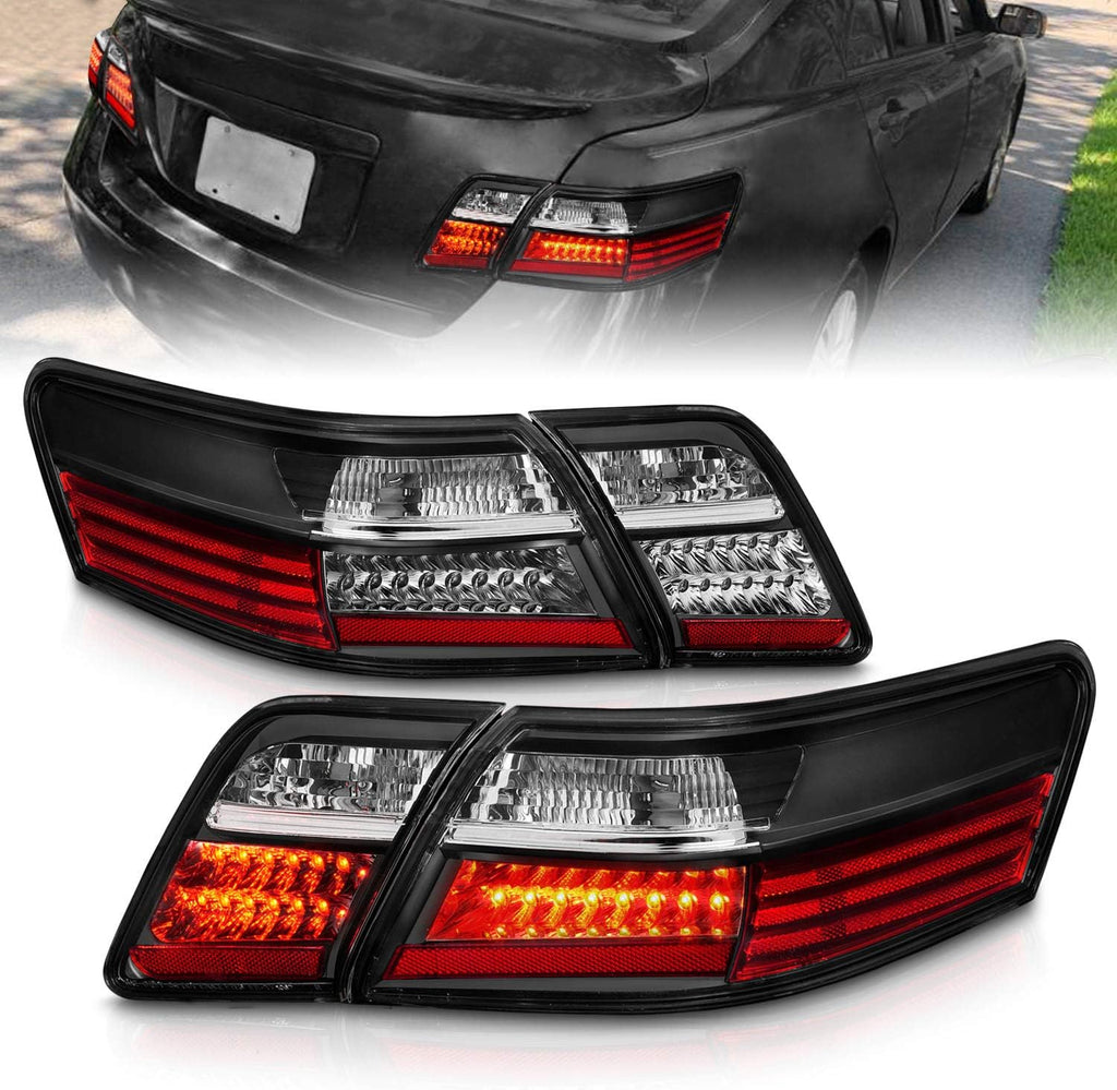 4 Pcs Black L.E.D Taillights Y94446